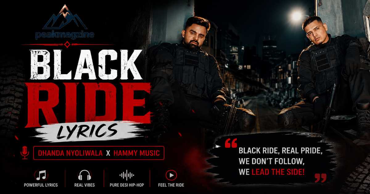 BLACK RIDE Lyrics