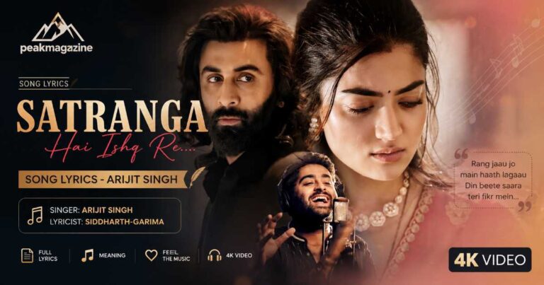 Satranga Song Lyrics- Arijit Singh
